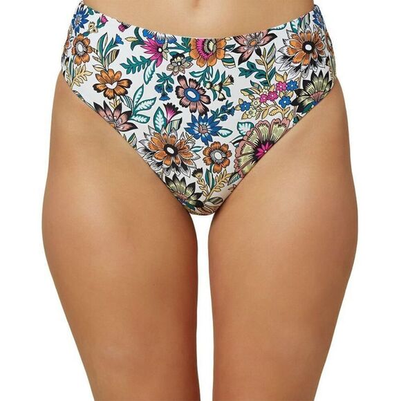 New O’Neill floral hi waisted bikini set. XS-top/S-bottom. Retails $119 - Picture 7 of 15